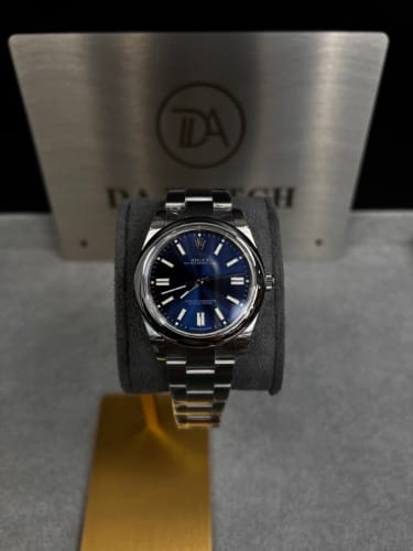 롤렉스 오이스터 퍼페츄얼 블루 41mm