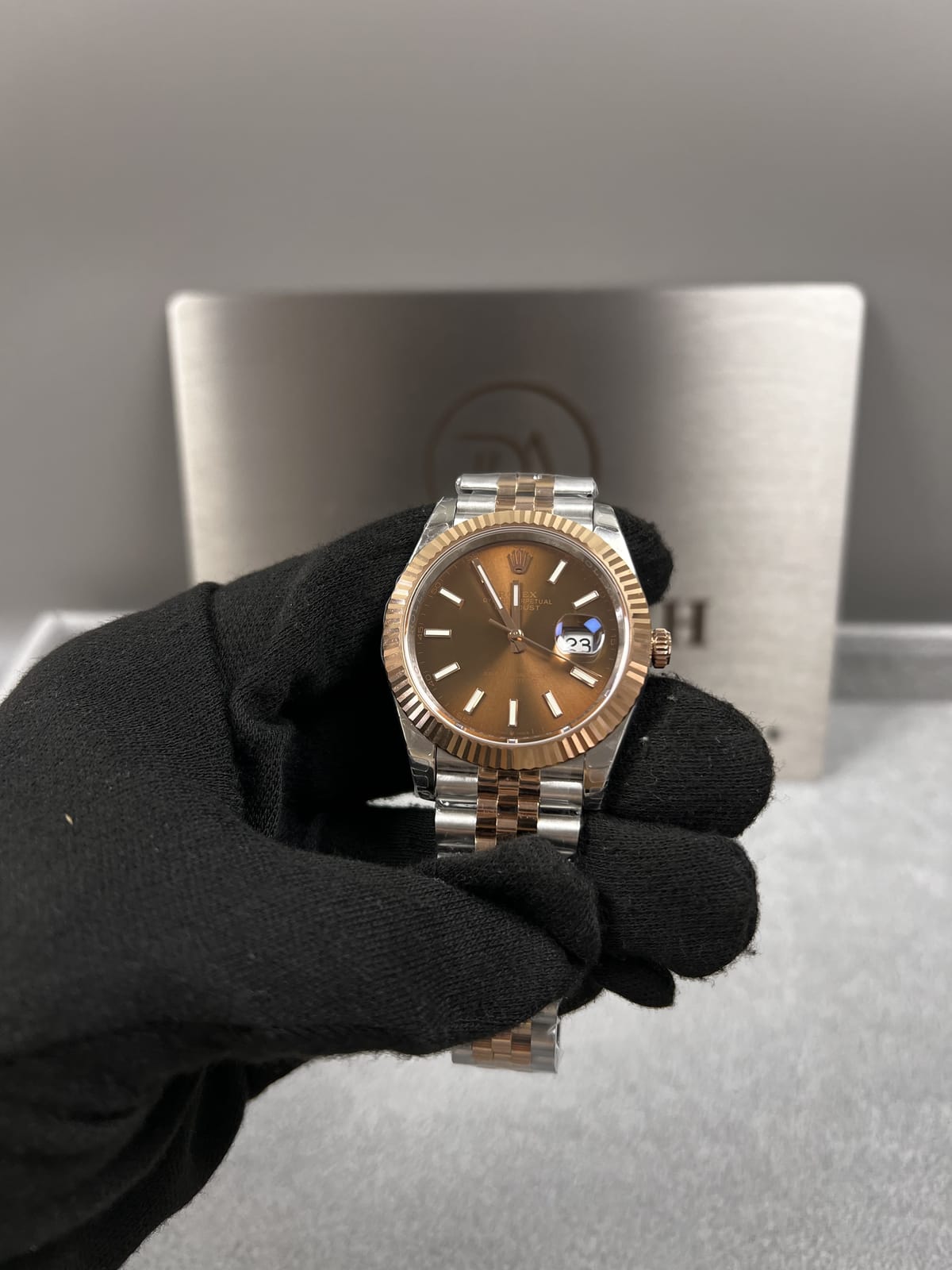 롤렉스 데이저스트 초코판 콤비 41mm 7