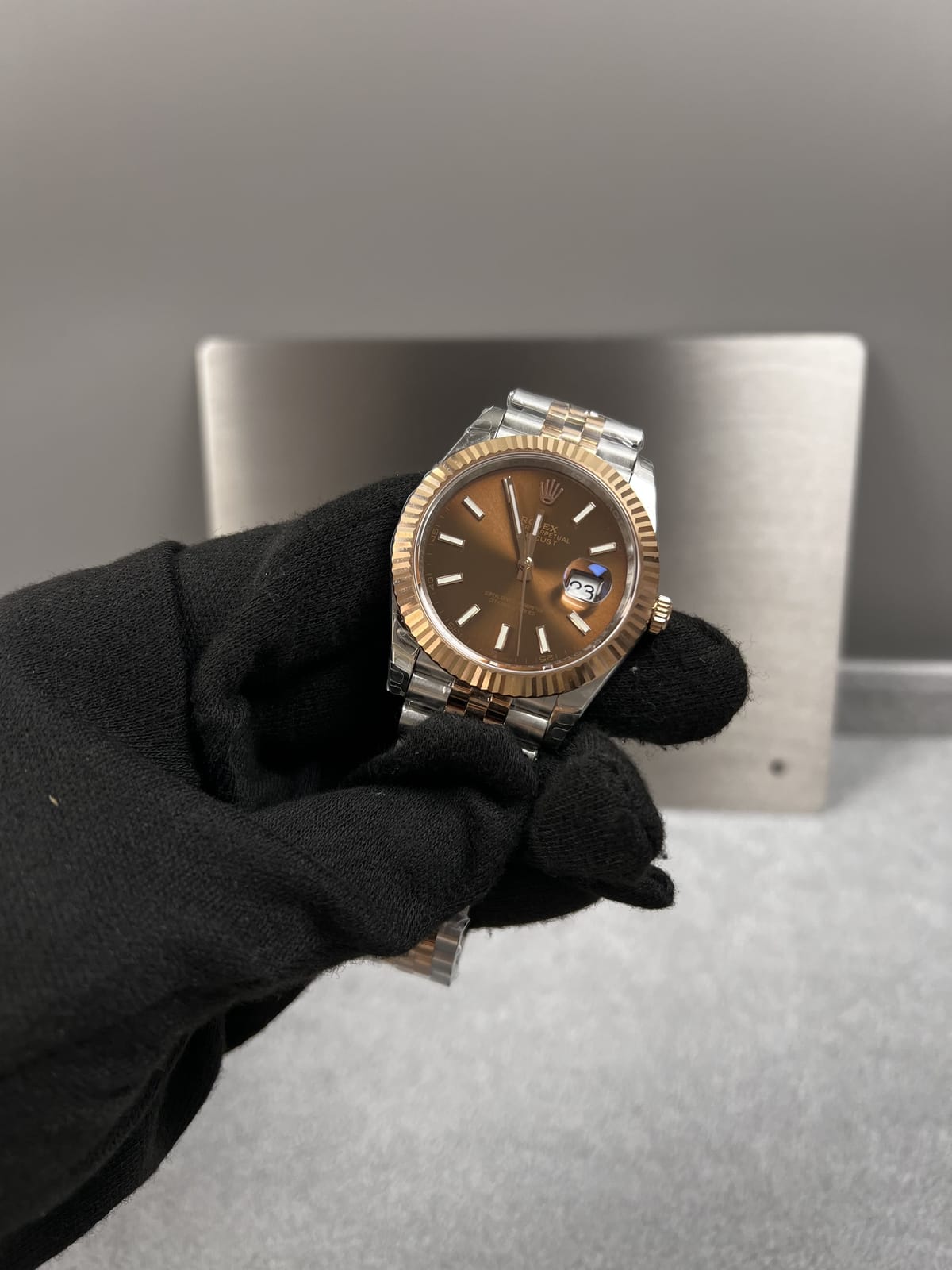 롤렉스 데이저스트 초코판 콤비 41mm 11
