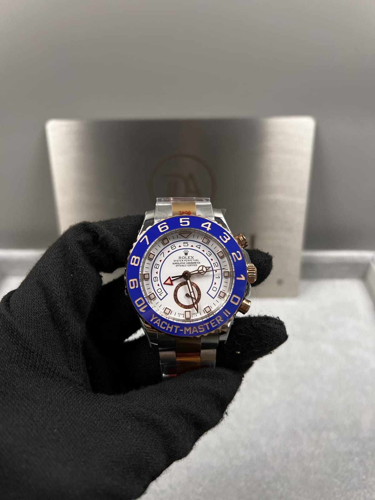 롤렉스 요트마스터2 로즈골드 콤비(벤츠핸즈) 44mm 4