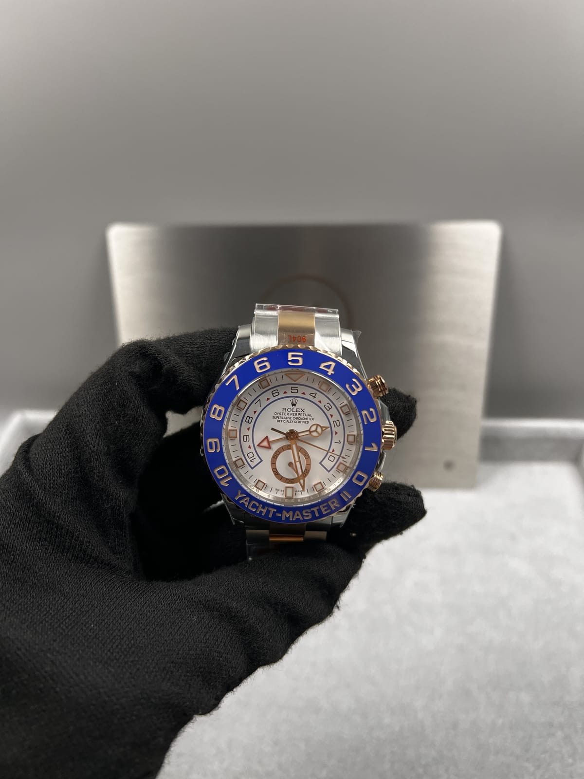 롤렉스 요트마스터2 로즈골드 콤비(벤츠핸즈) 44mm 6