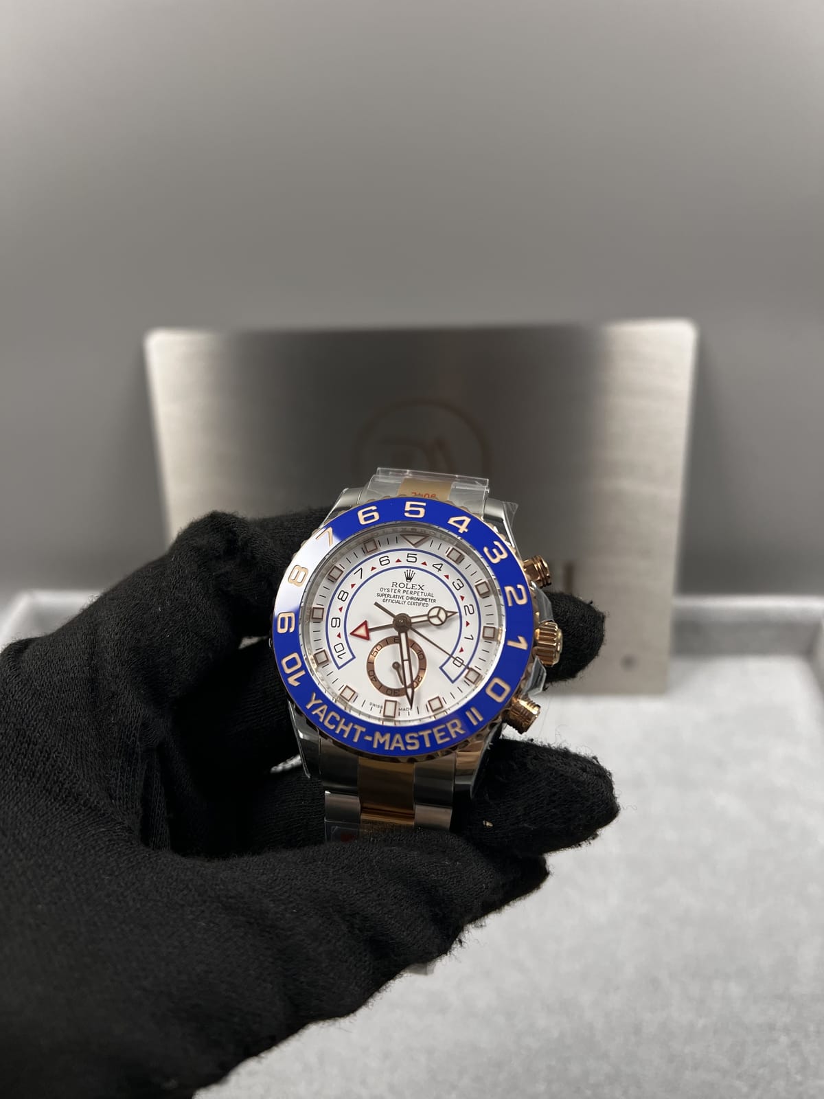 롤렉스 요트마스터2 로즈골드 콤비(벤츠핸즈) 44mm 7