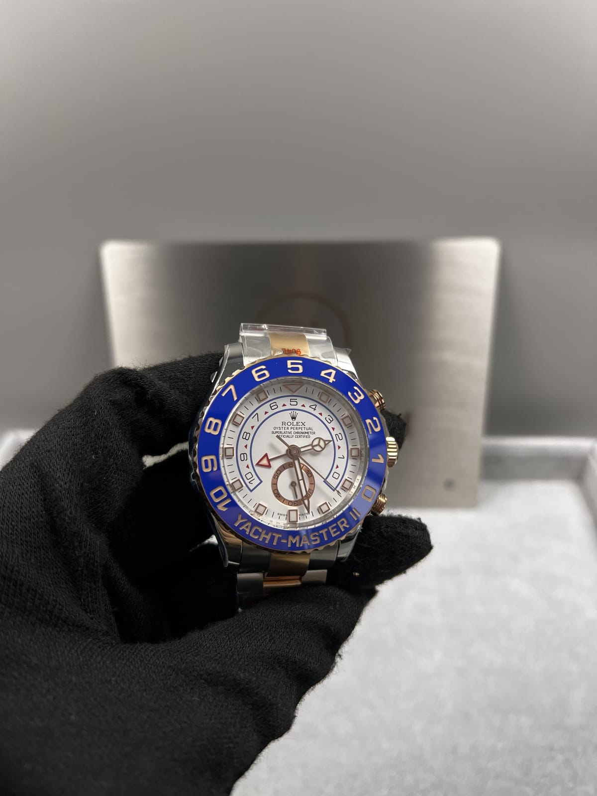 롤렉스 요트마스터2 로즈골드 콤비(벤츠핸즈) 44mm 9