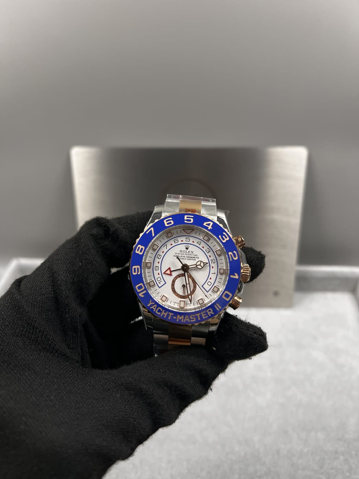 롤렉스 요트마스터2 로즈골드 콤비(벤츠핸즈) 44mm 10
