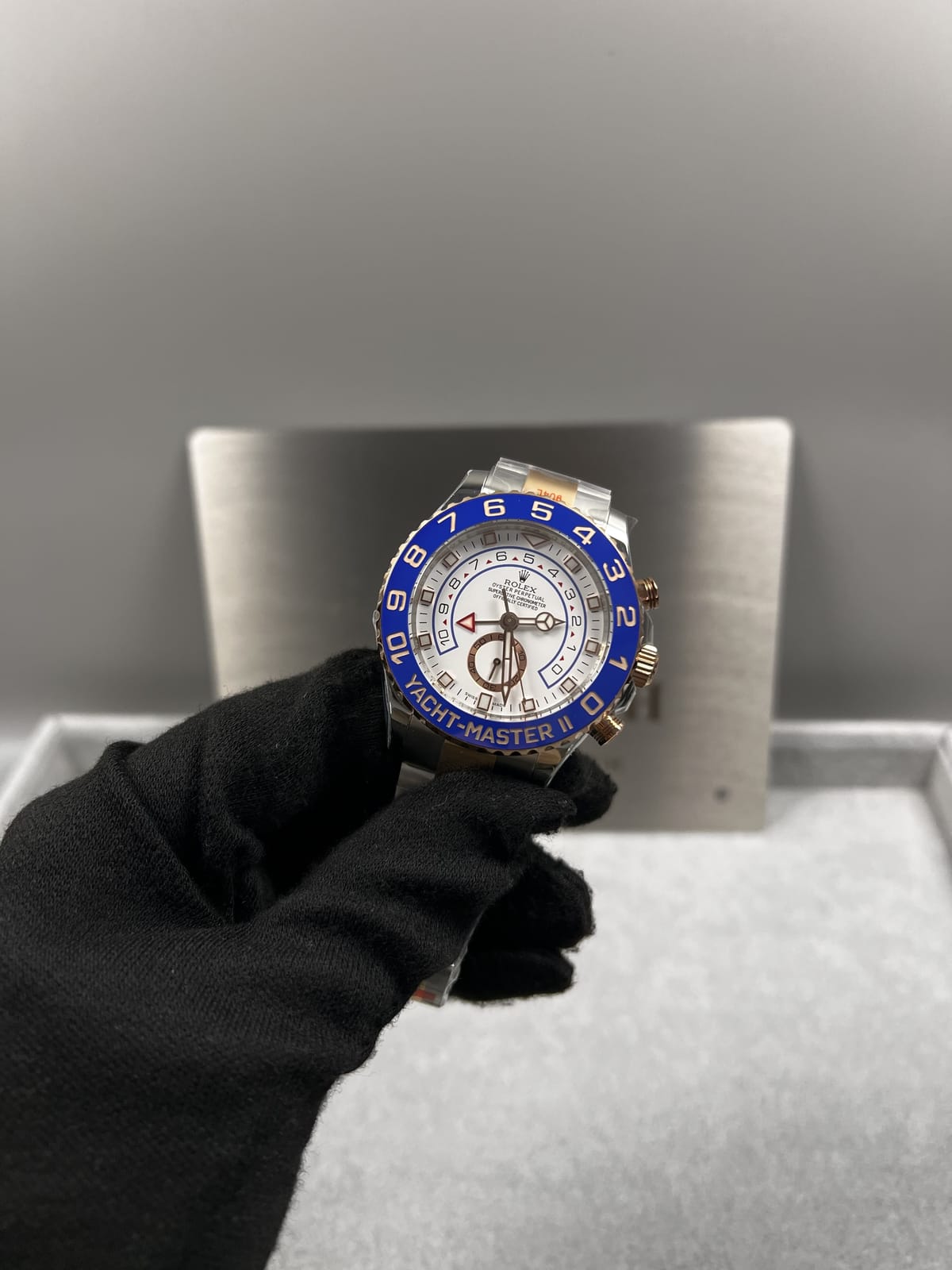 롤렉스 요트마스터2 로즈골드 콤비(벤츠핸즈) 44mm 11