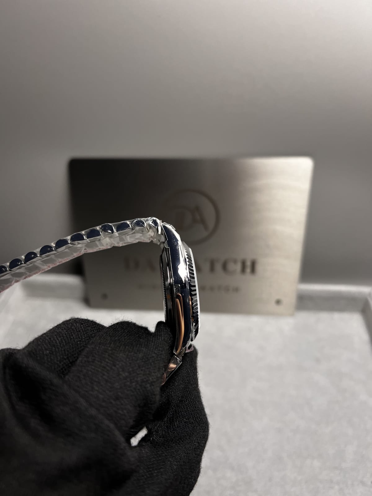 롤렉스 데이데이트 로만 블루다이얼 40mm 12