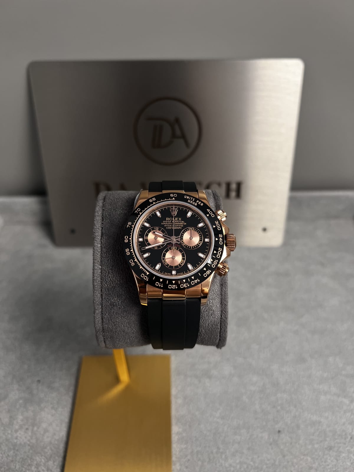 롤렉스 데이토나 로즈골드 금통 검판 러버밴드 40mm 20