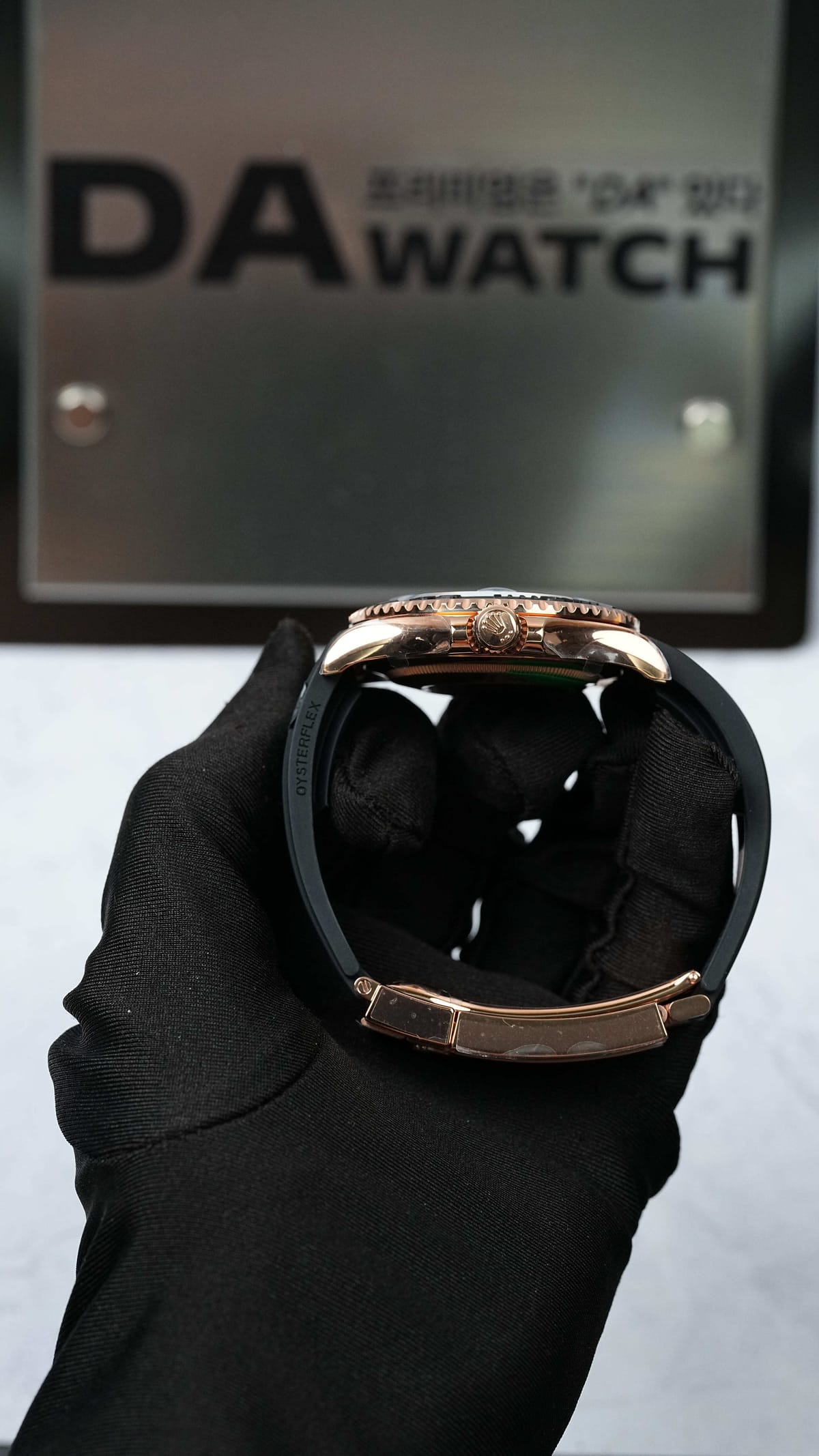 롤렉스 요트마스터1 로즈골드 금통 러버밴드 40mm 8