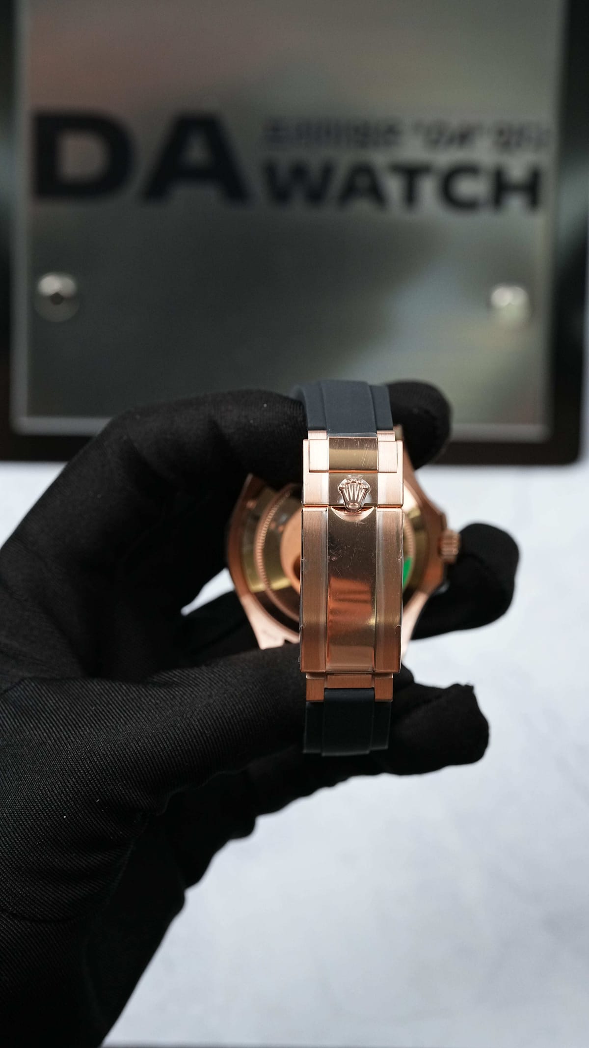 롤렉스 요트마스터1 로즈골드 금통 러버밴드 40mm 12