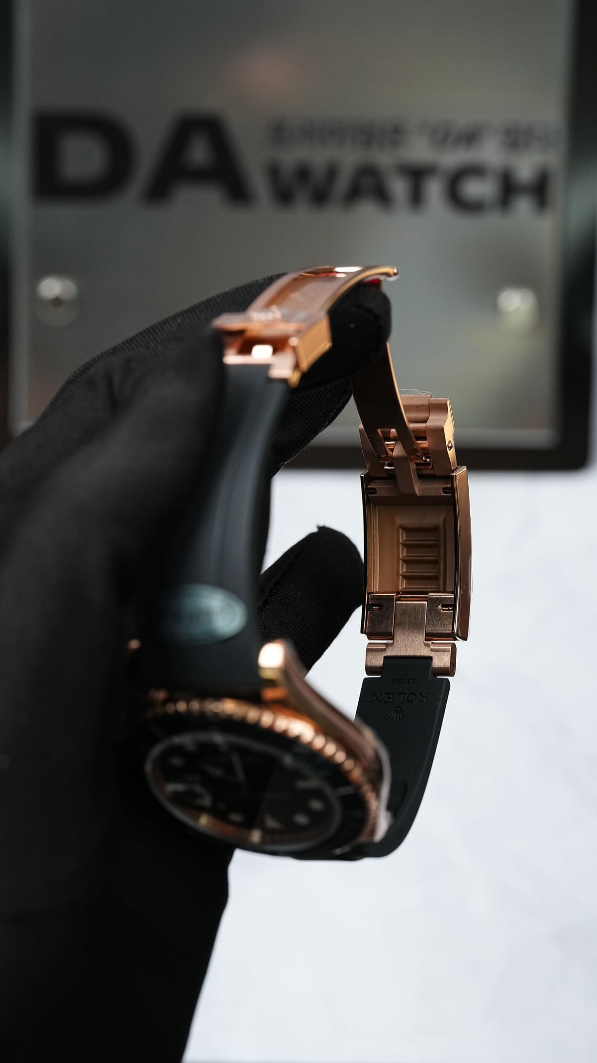 롤렉스 요트마스터1 로즈골드 금통 러버밴드 40mm 17