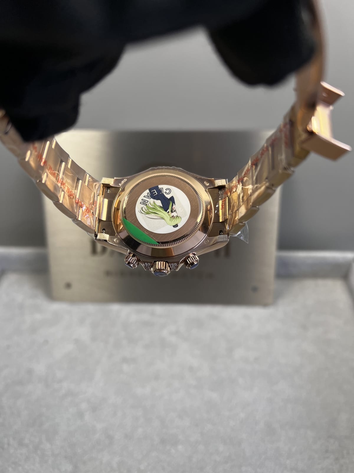 롤렉스 데이토나 로즈골드 금통 레인보우 다이아풀셋 40mm 20