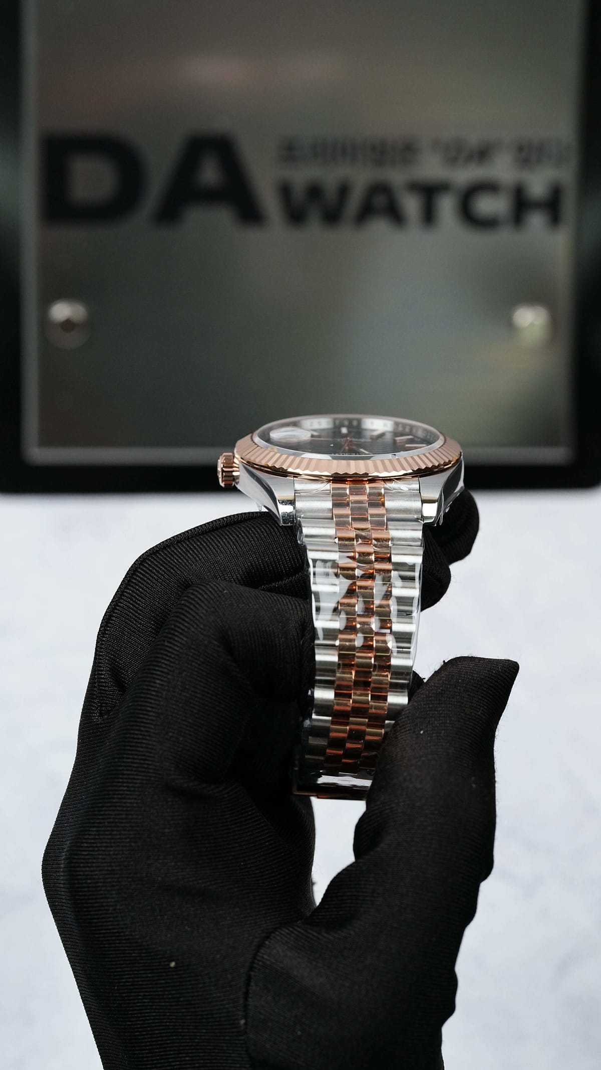 롤렉스 데이저스트 로즈골드 콤비 블랙 플루티드 다이얼 41mm 9