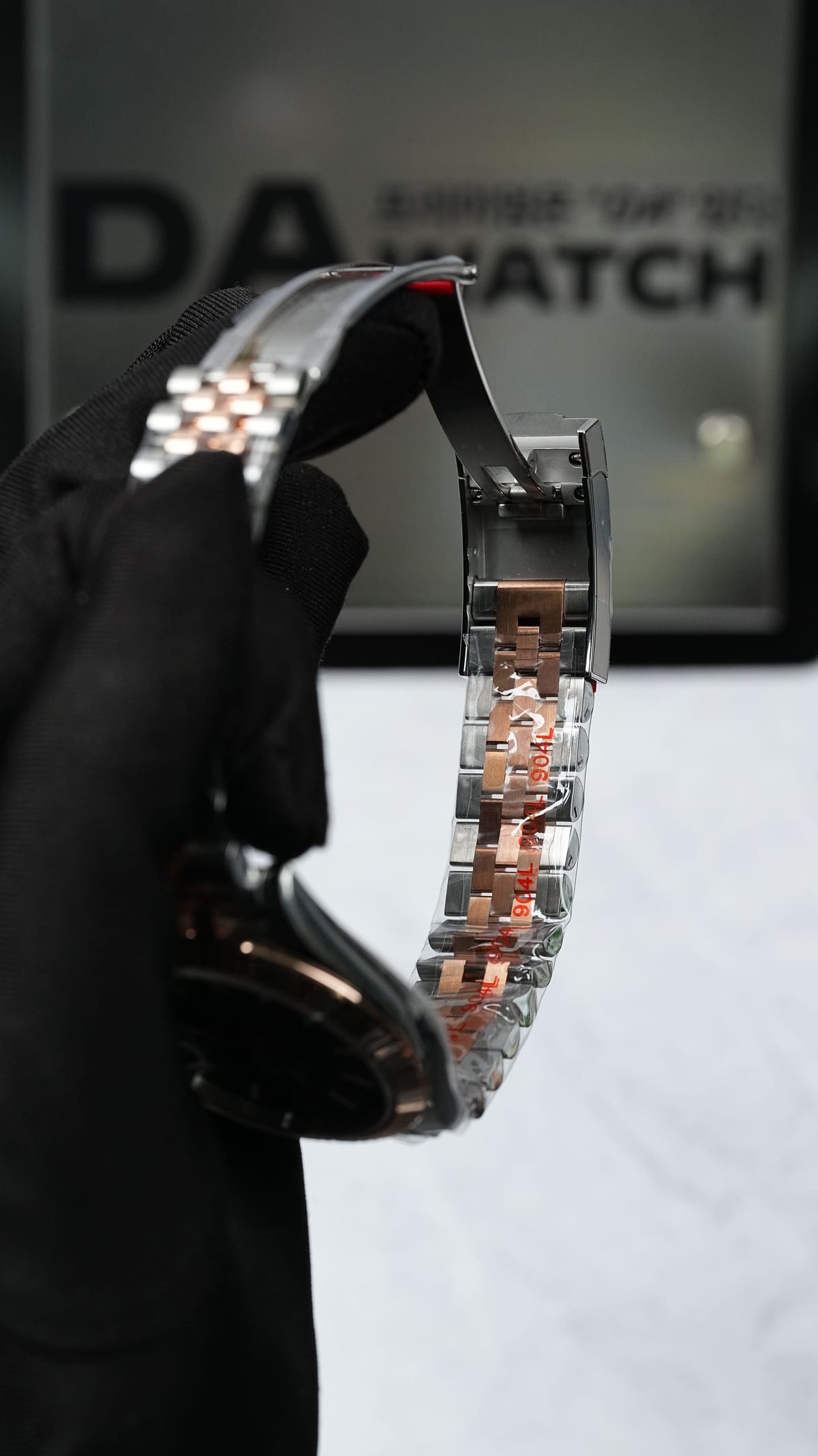 롤렉스 데이저스트 로즈골드 콤비 블랙 플루티드 다이얼 41mm 15