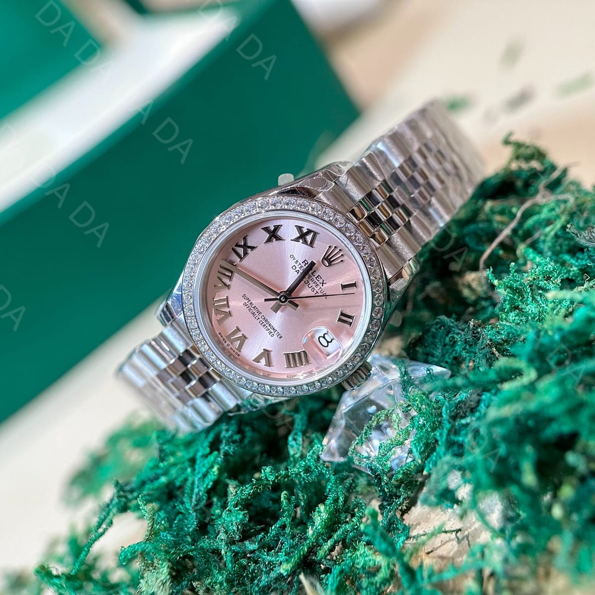 롤렉스 데이저스트 핑크 로만 다이얼 다이아베젤 31mm 3