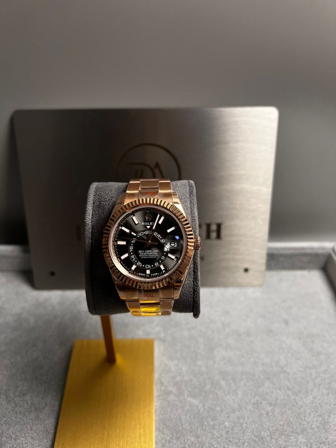 롤렉스 스카이드웰러 로즈골드 금통 블랙다이얼 42mm 3