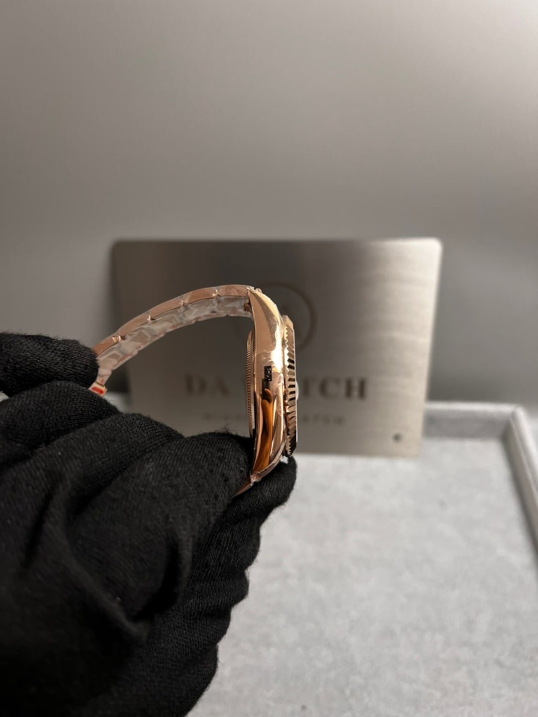 롤렉스 스카이드웰러 로즈골드 금통 초코다이얼 42mm 12