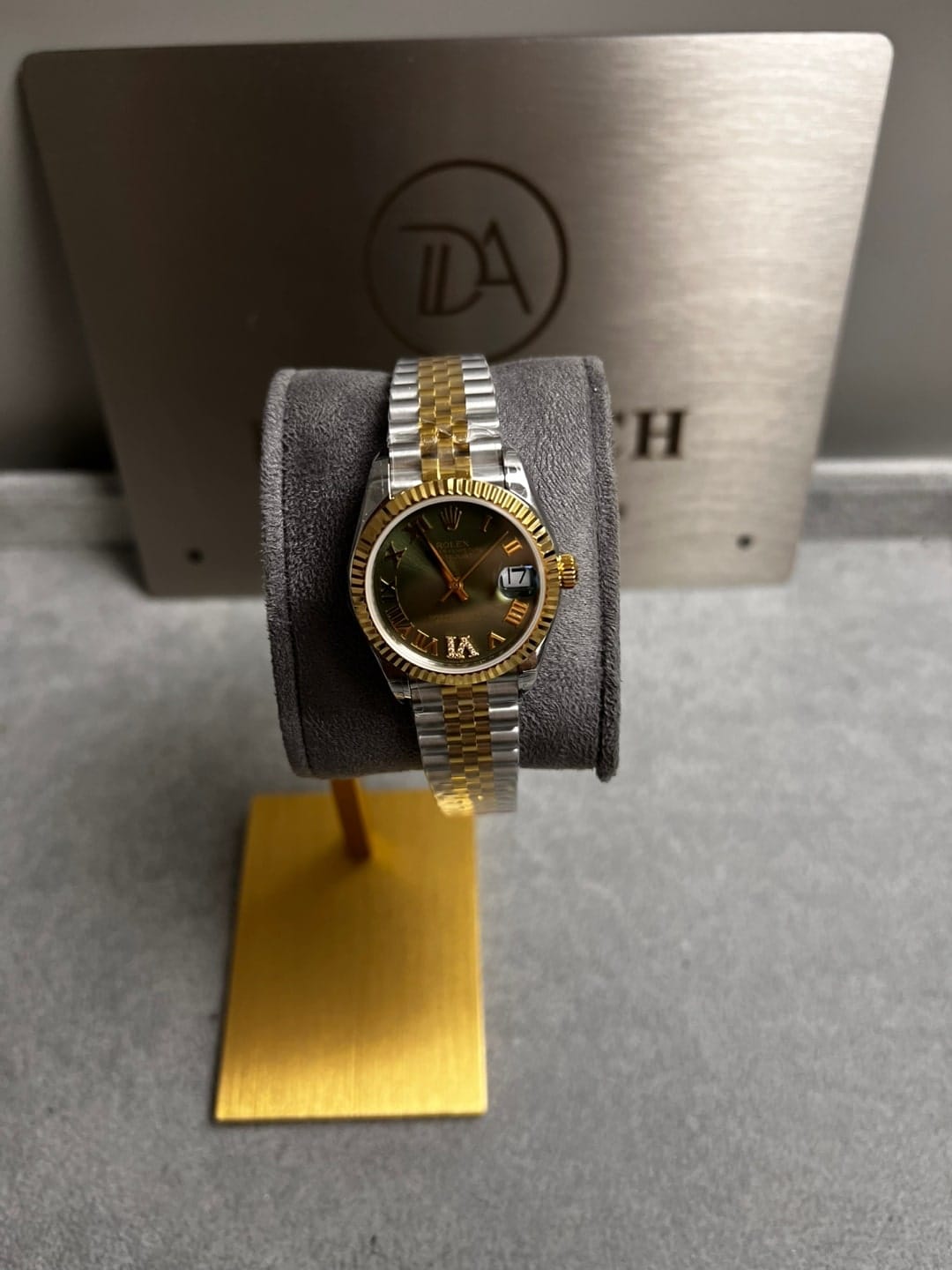 롤렉스 데이저스트 콤비 올리브그린 로만 다이아 31mm 3