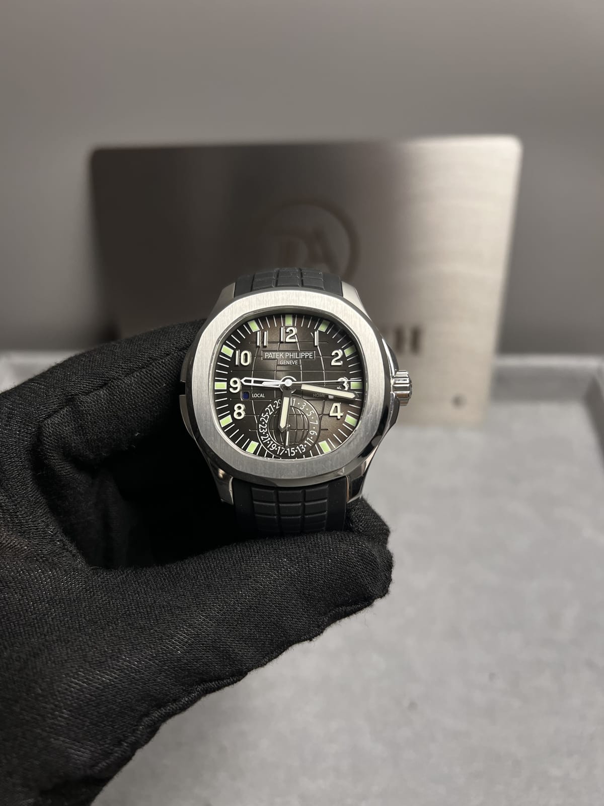 파텍필립 아쿠아넛 5164A-001 블랙 40.8mm 5