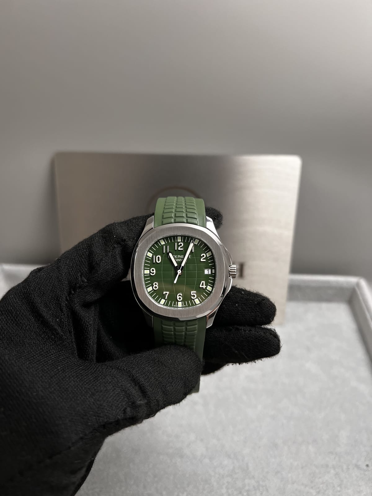 파텍필립 아쿠아넛 그린다이얼 42mm 4