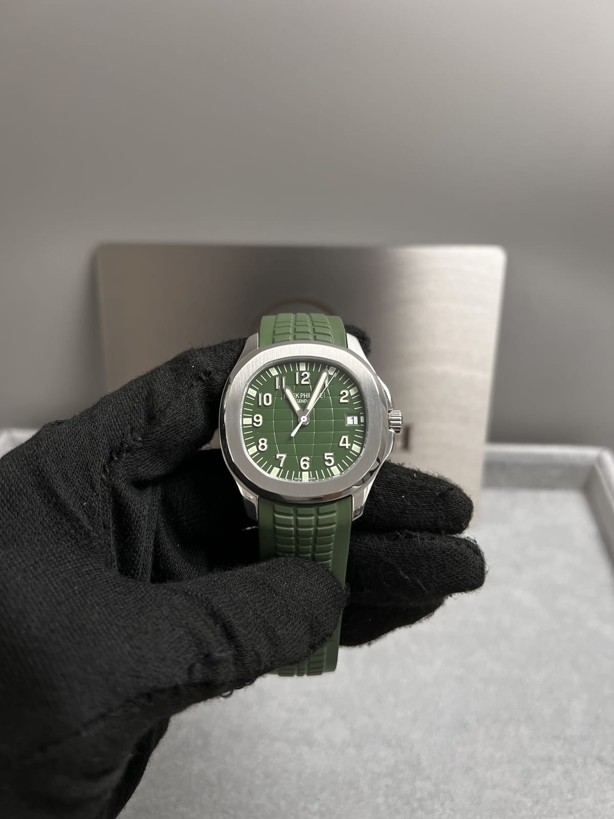 파텍필립 아쿠아넛 그린다이얼 42mm 5