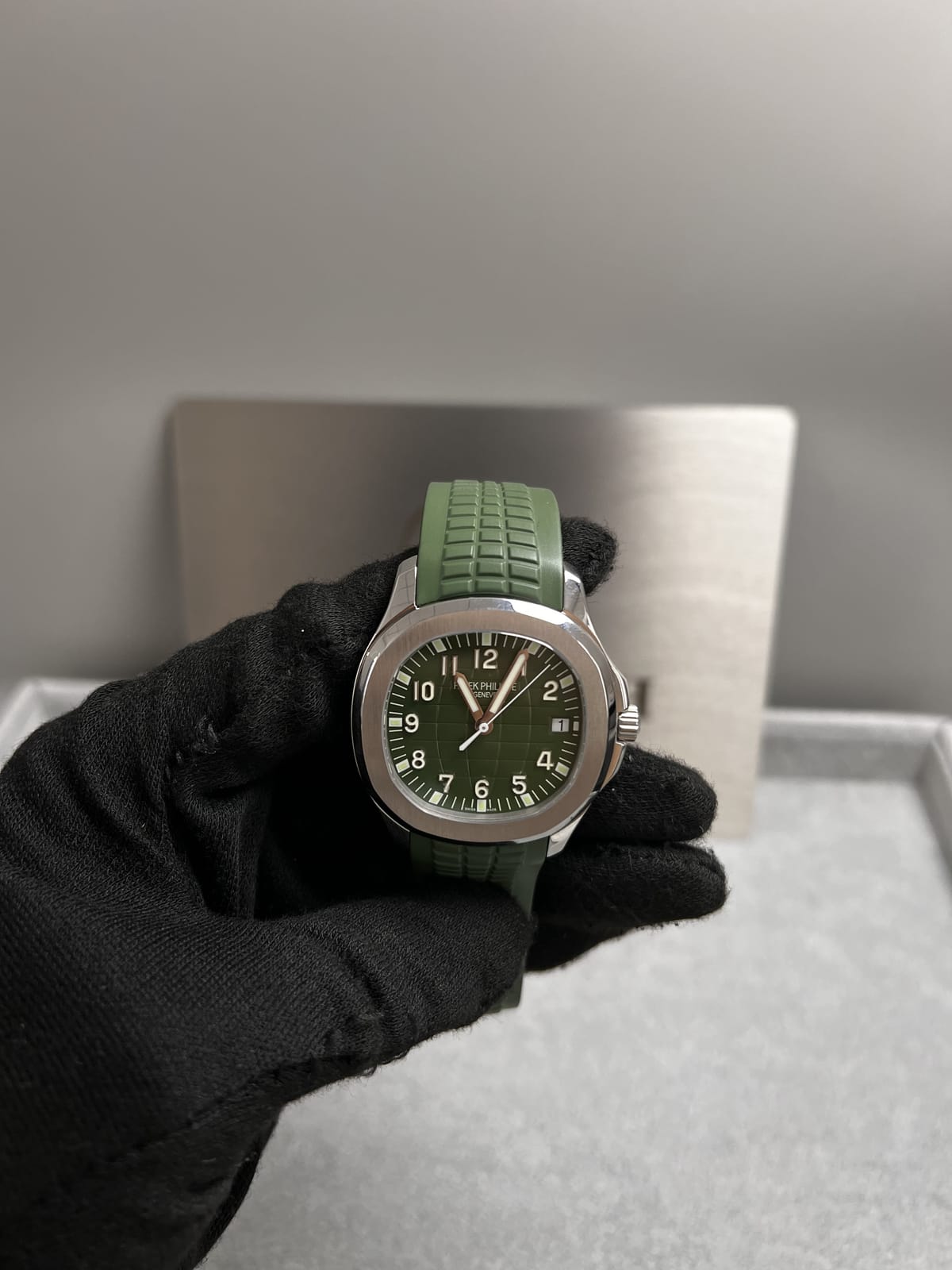 파텍필립 아쿠아넛 그린다이얼 42mm 6