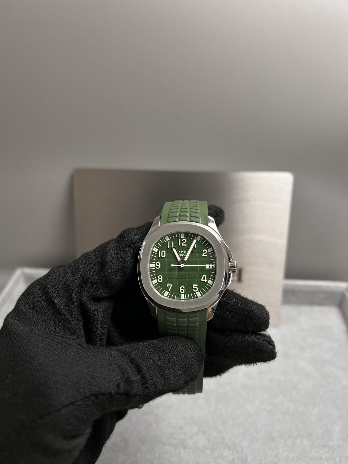 파텍필립 아쿠아넛 그린다이얼 42mm 10