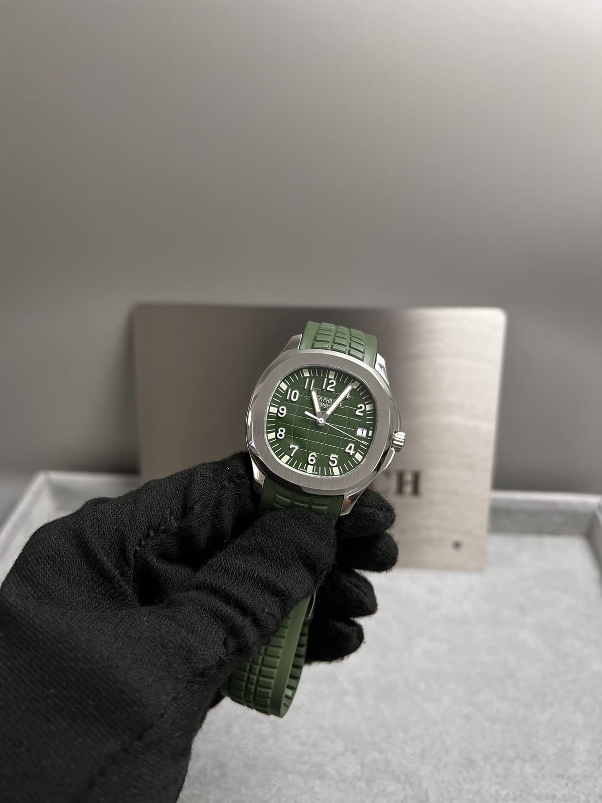 파텍필립 아쿠아넛 그린다이얼 42mm 11