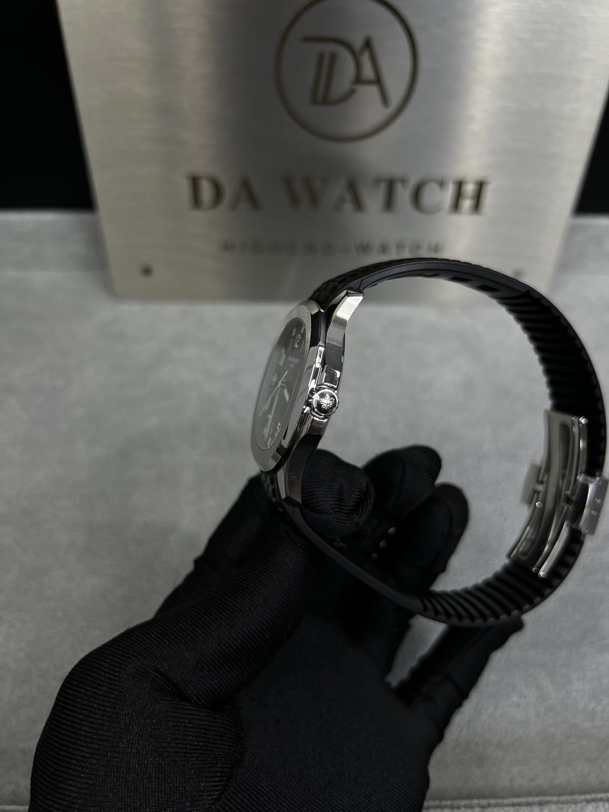 파텍필립 아쿠아넛 블랙다이얼 40mm 12