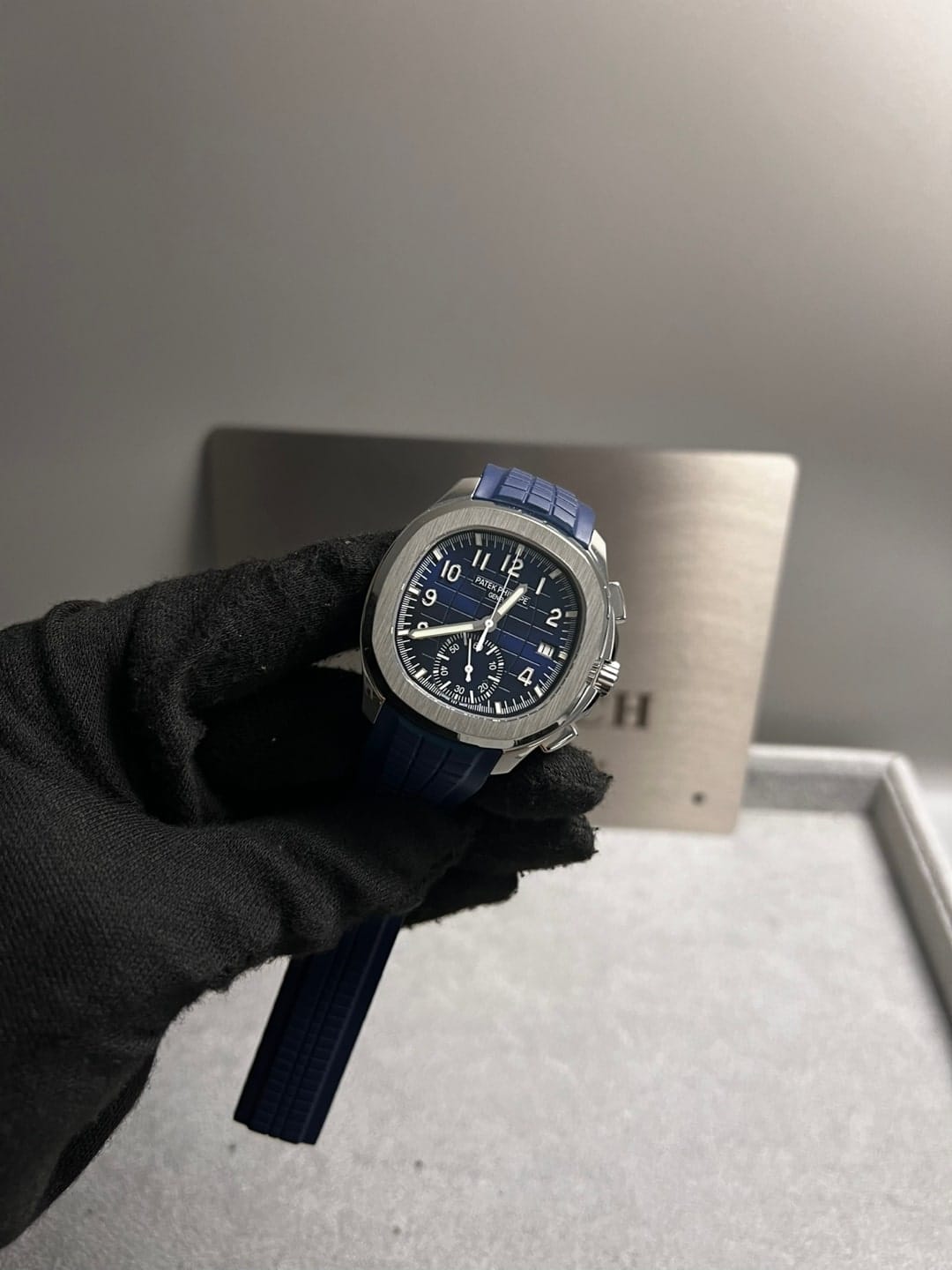 파텍필립 아쿠아넛 5968G-001 블루다이얼 42mm 11