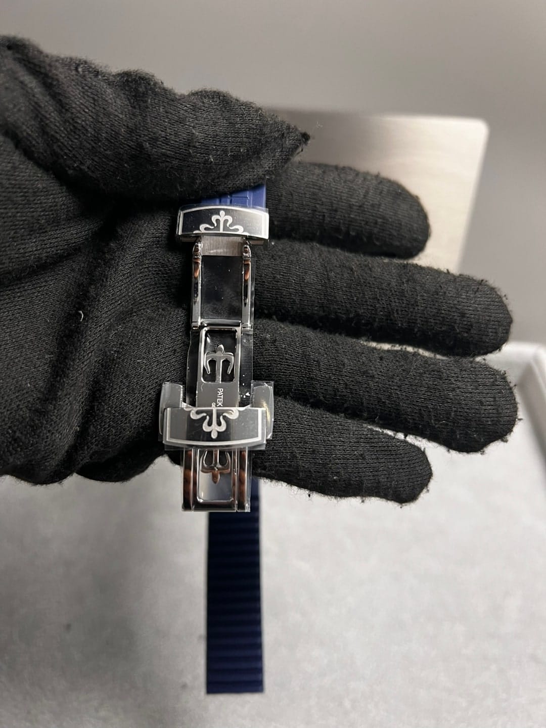 파텍필립 아쿠아넛 5968G-001 블루다이얼 42mm 17