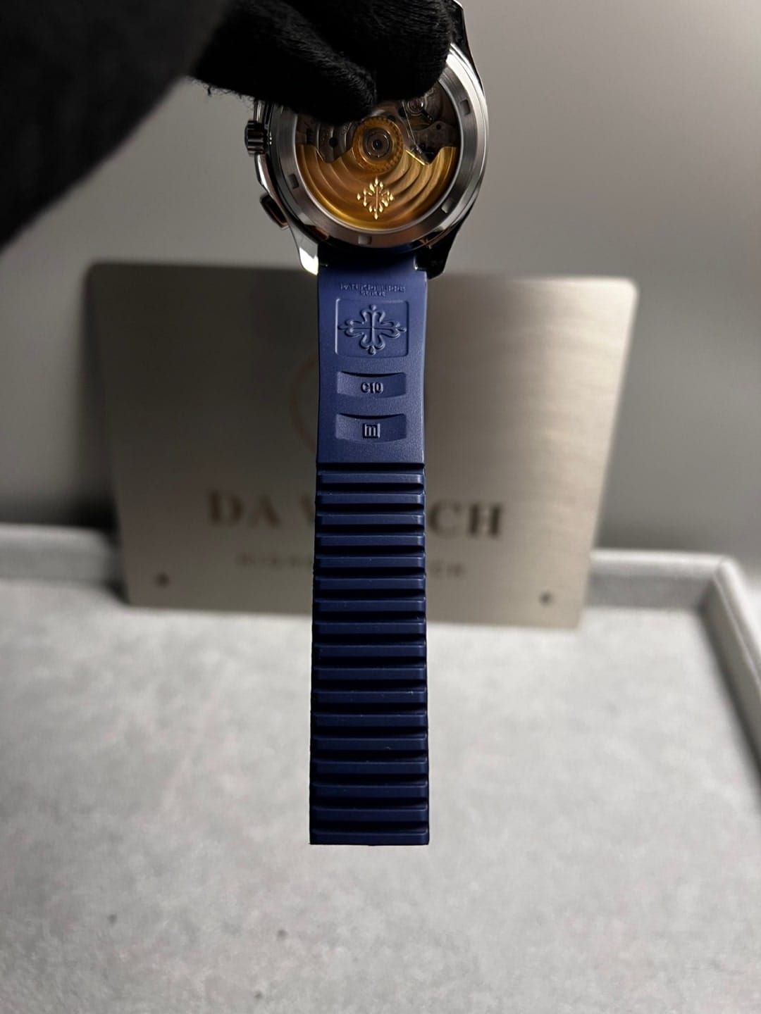 파텍필립 아쿠아넛 5968G-001 블루다이얼 42mm 18