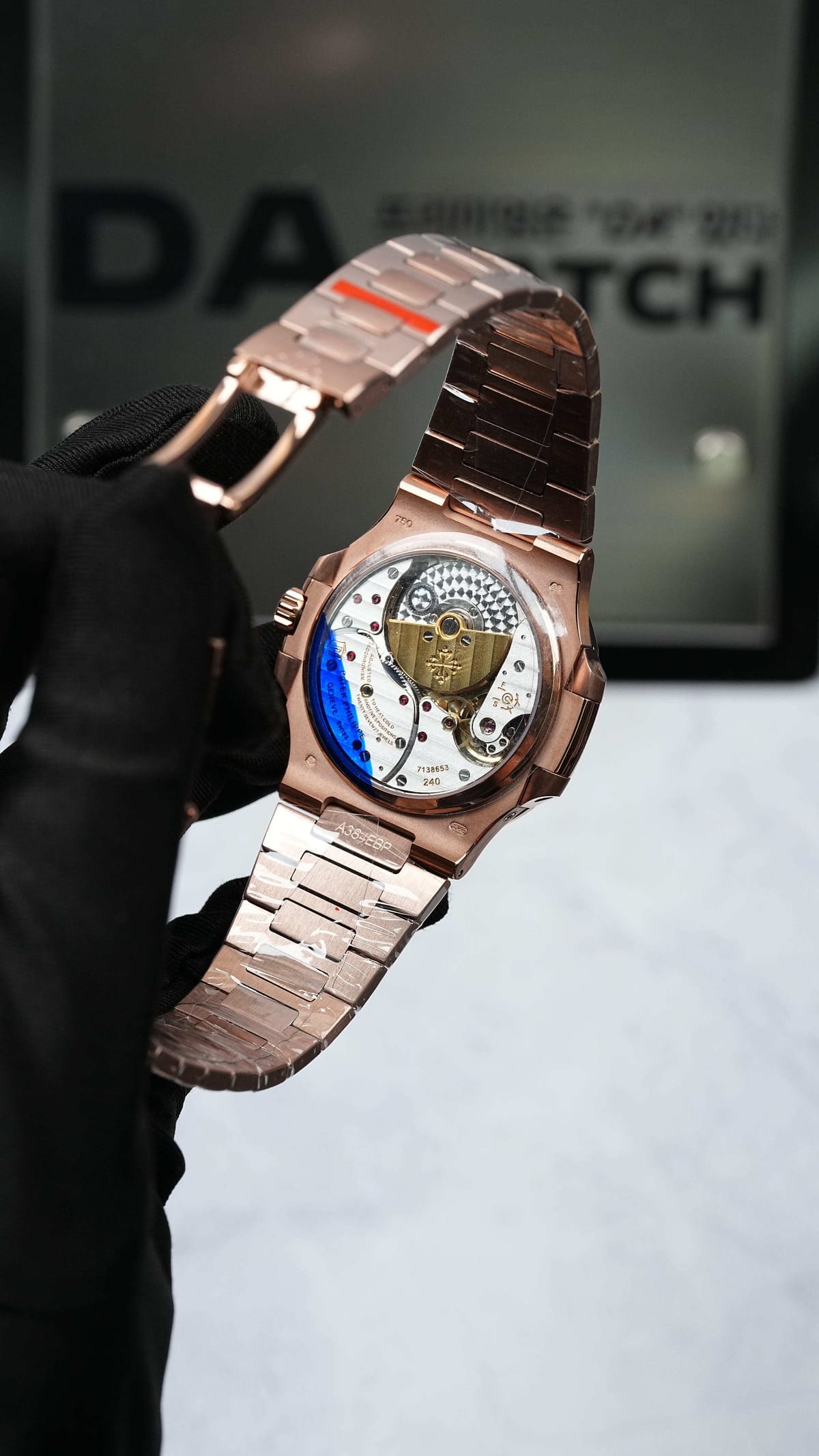 파텍필립 노틸러스 5712 금통 브라운다이얼 40mm 16