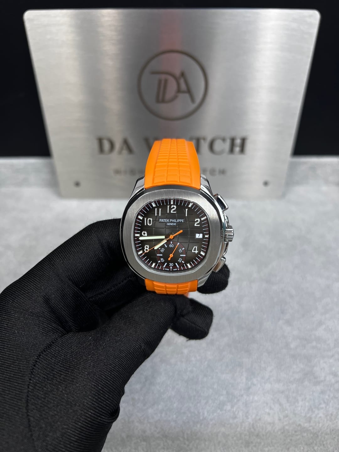 파텍필립 아쿠아넛 5968A 오렌지 42mm 5