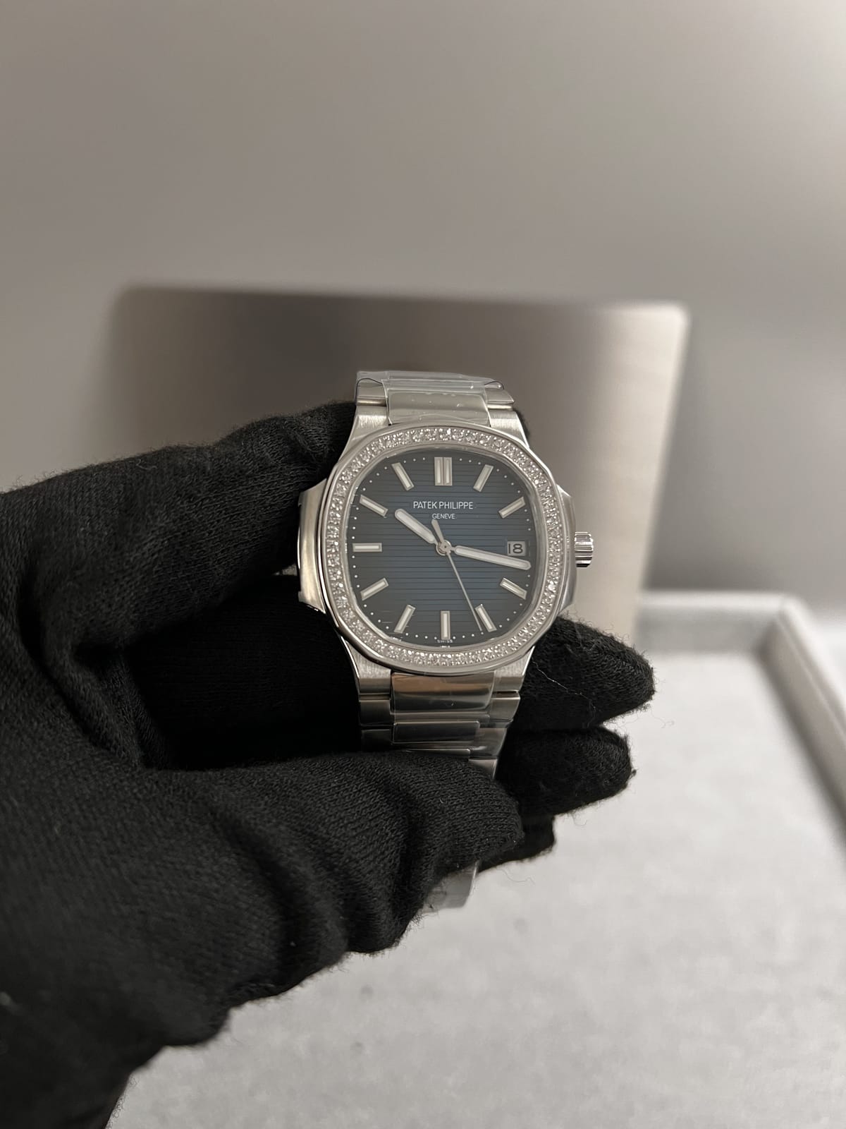 파텍필립 노틸러스 5711 블루다이얼 다이아셋팅 40mm 10