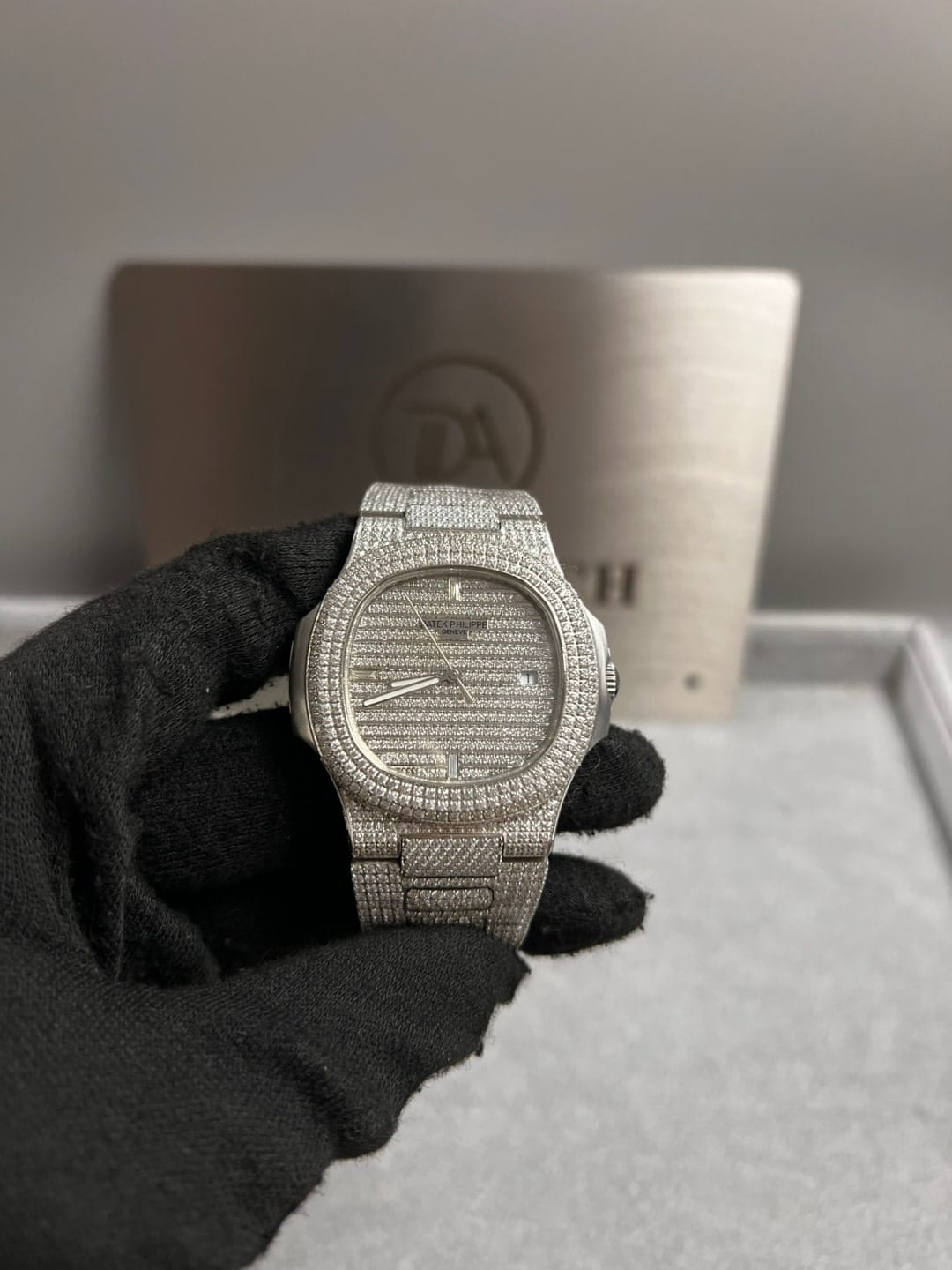 파텍필립 노틸러스 5719-10G 다이아풀셋팅 40mm 4