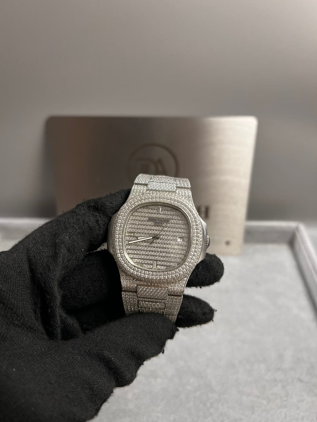 파텍필립 노틸러스 5719-10G 다이아풀셋팅 40mm 10