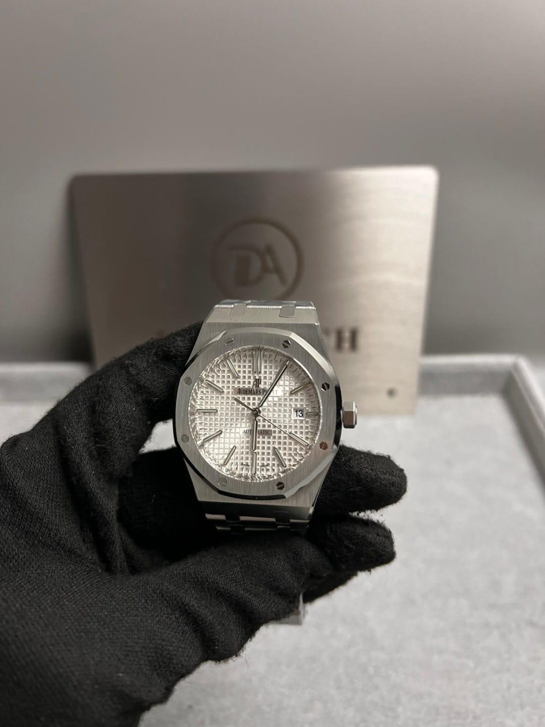 오데마피게 로얄오크 15400 스틸 흰판 41mm 10
