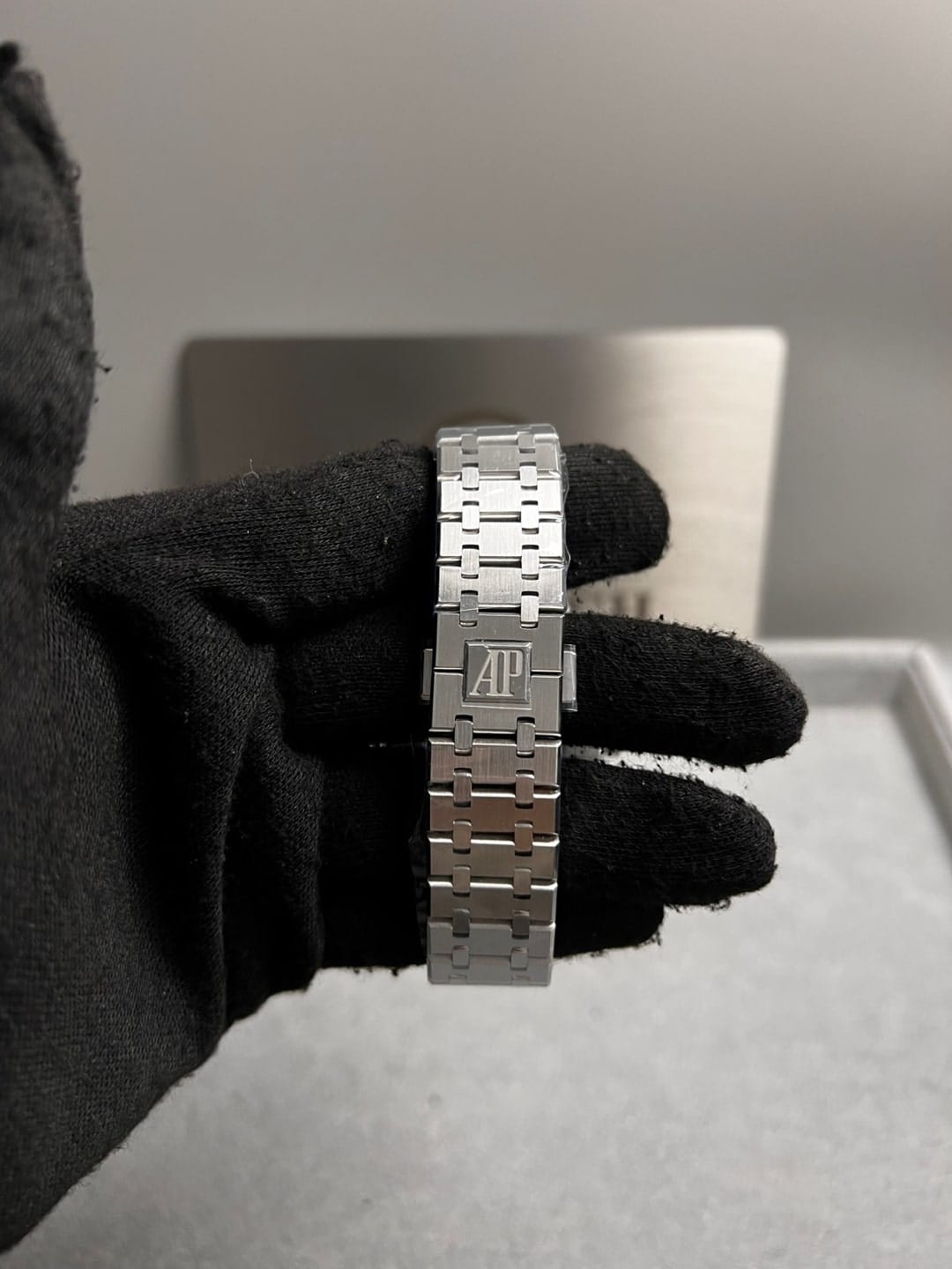 오데마피게 로얄오크 15400 스틸 흰판 41mm 15