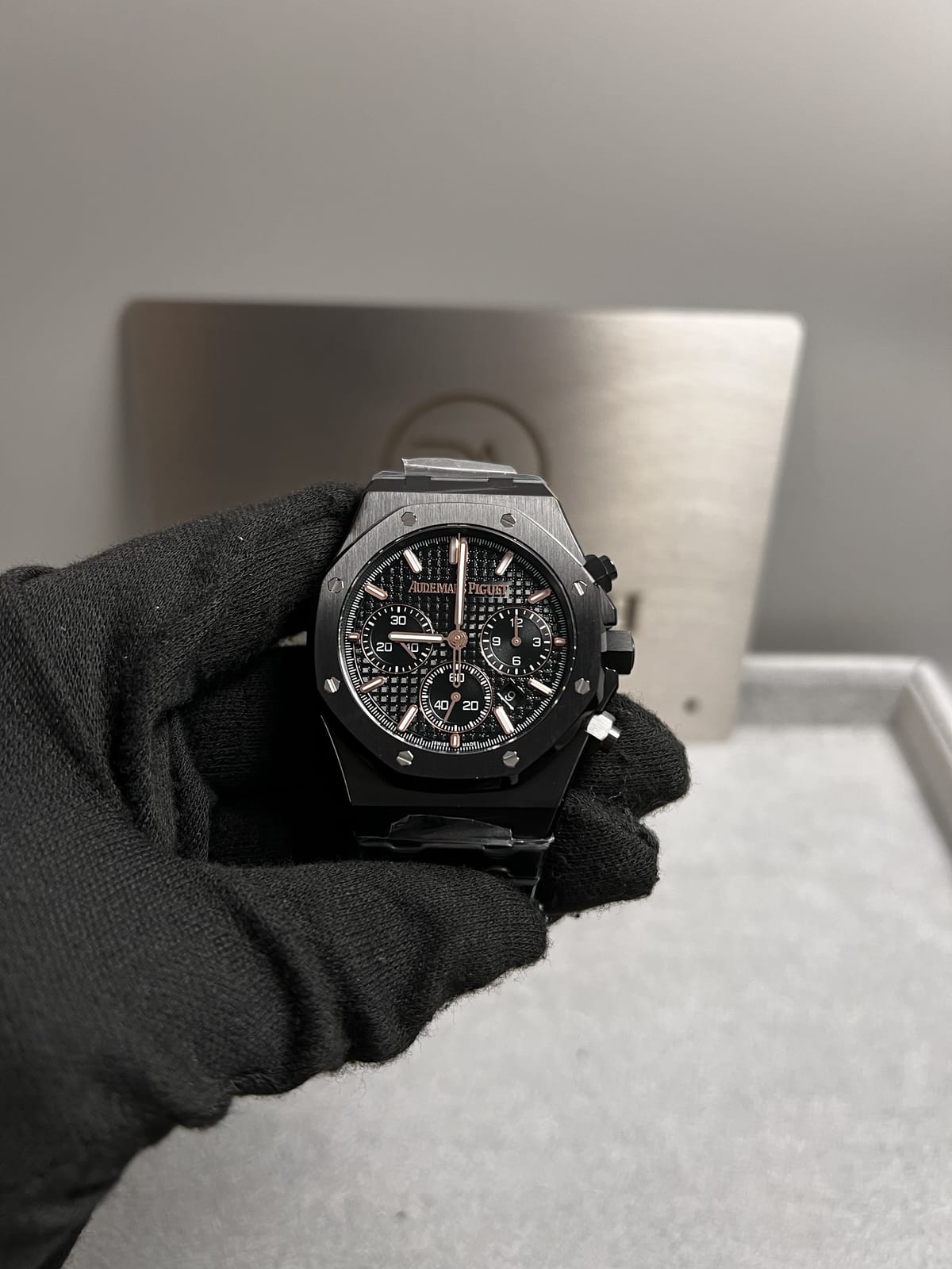 오데마피게 로얄오크 26240 블랙 세라믹 41mm 5