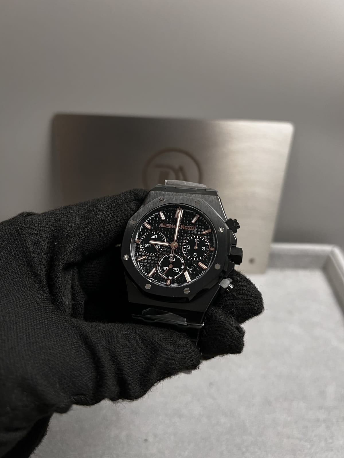 오데마피게 로얄오크 26240 블랙 세라믹 41mm 7