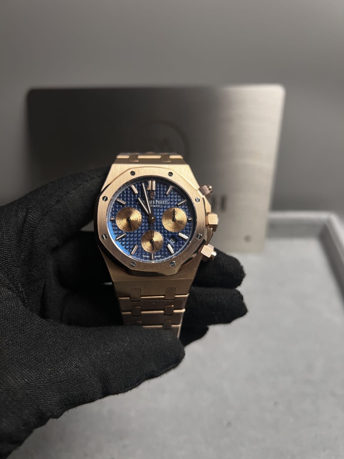 오데마피게 로얄오크 26331 로즈골드 청판 41mm 4