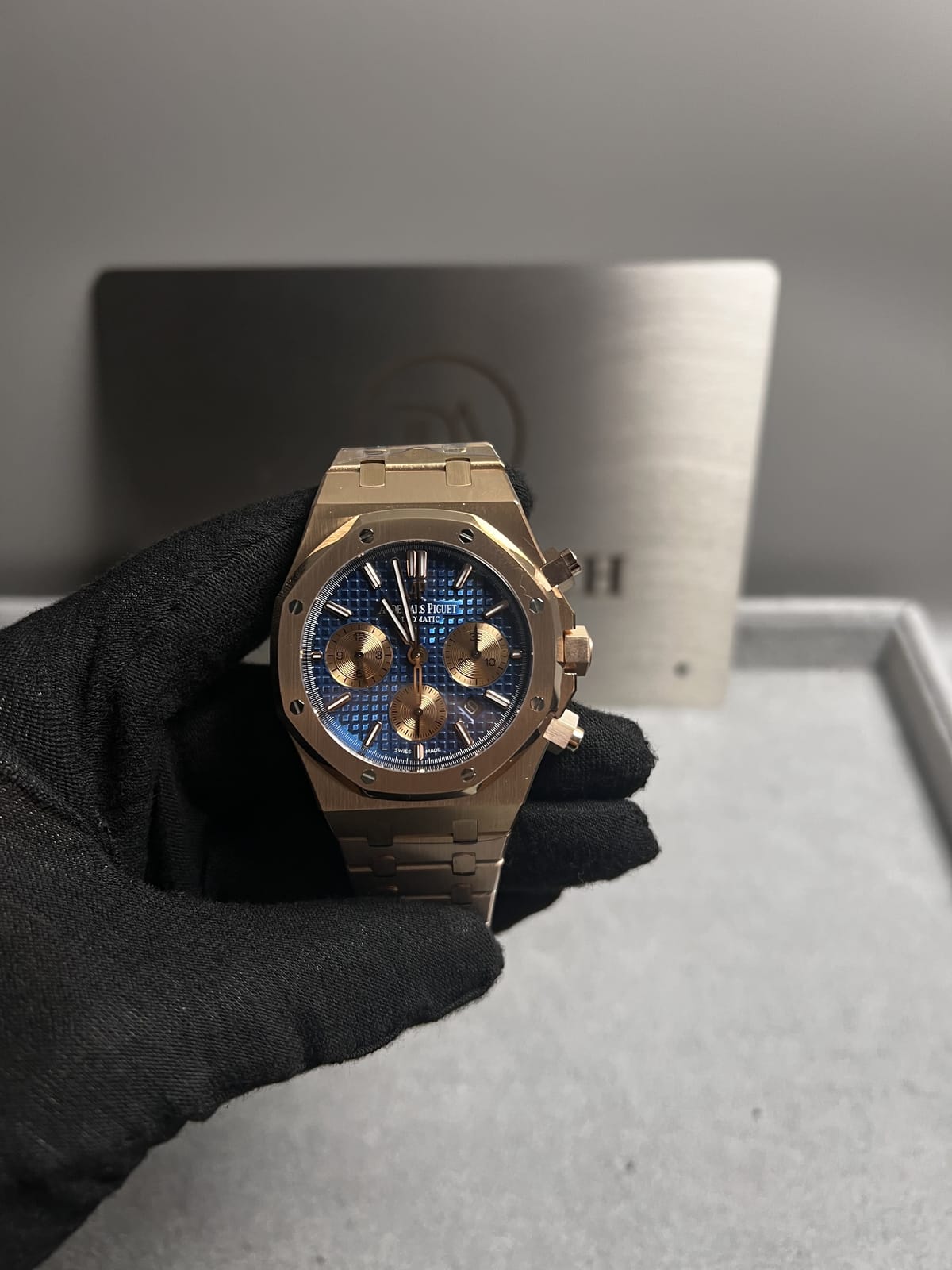 오데마피게 로얄오크 26331 로즈골드 청판 41mm 5