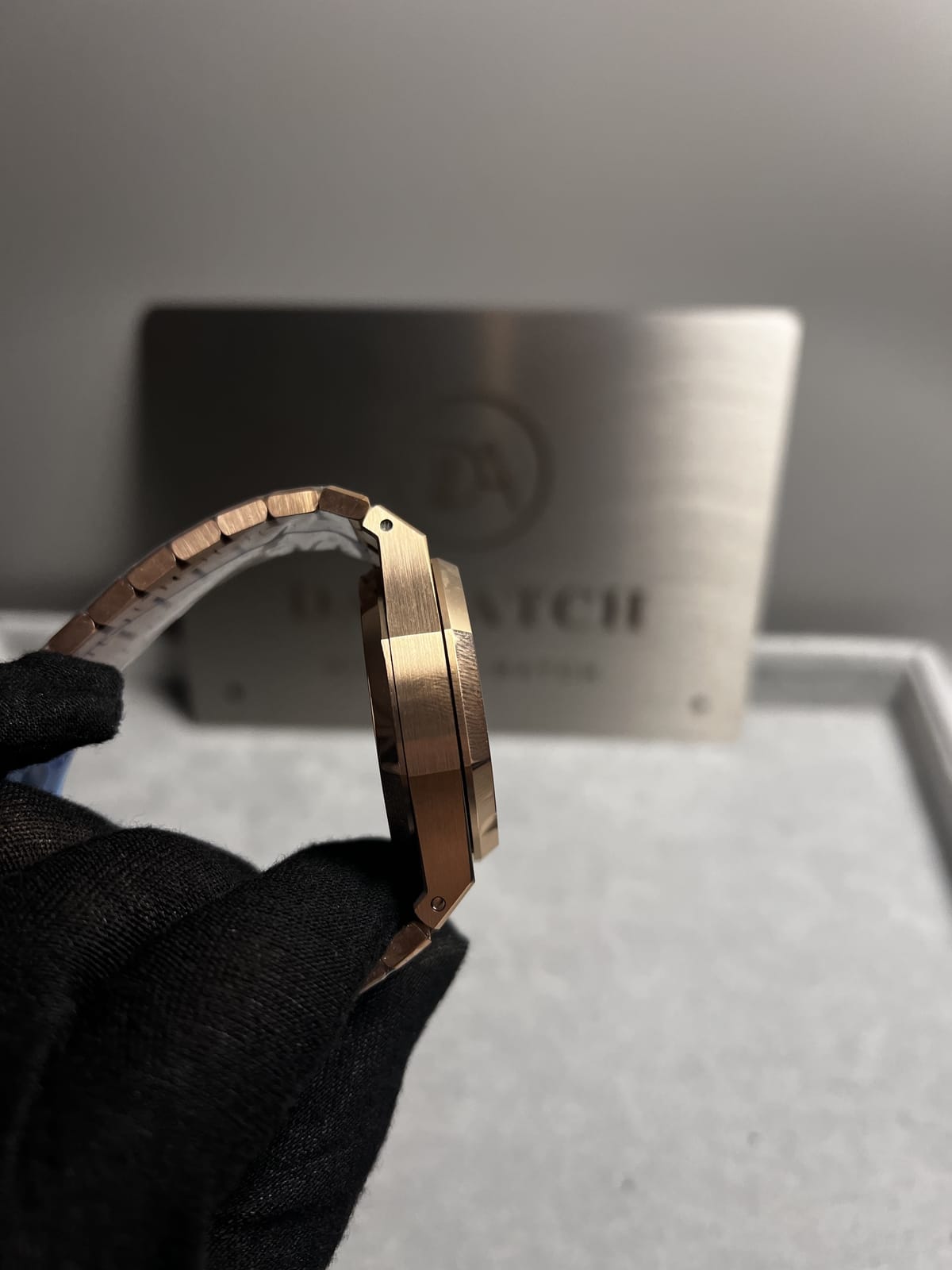 오데마피게 로얄오크 26331 로즈골드 청판 41mm 12