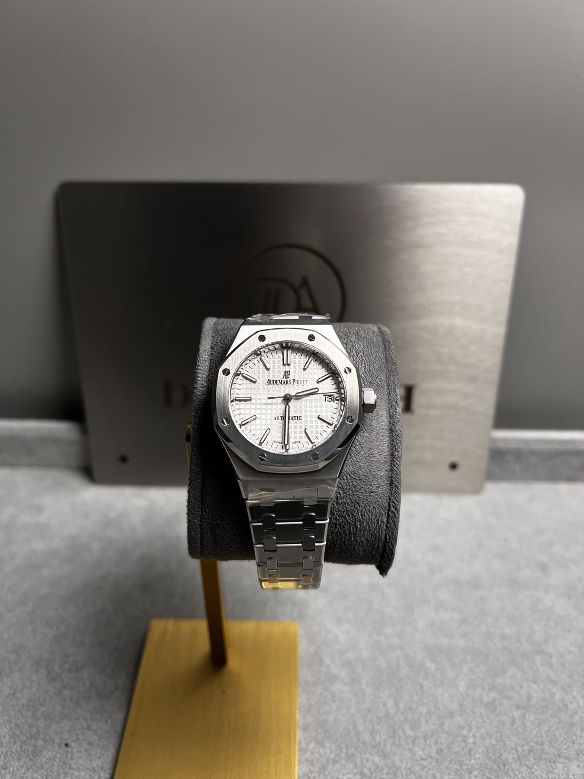 오데마피게 로얄오크 15450 화이트다이얼 37mm 3