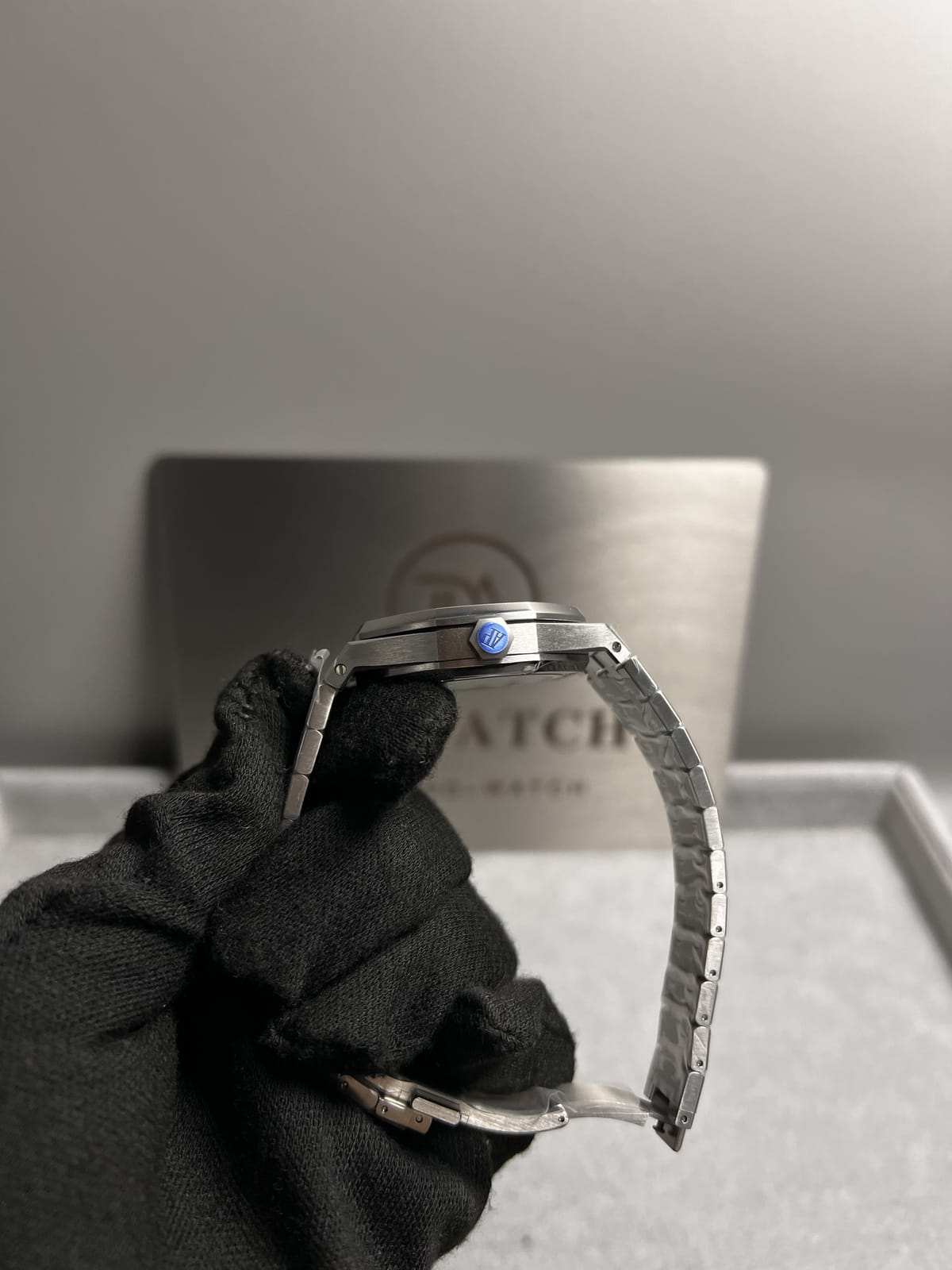 오데마피게 로얄오크 15450 화이트다이얼 37mm 13