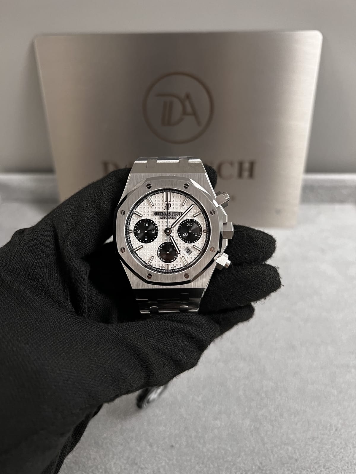 오데마피게 로얄오크 26331 팬더 스틸 검판 41mm 4
