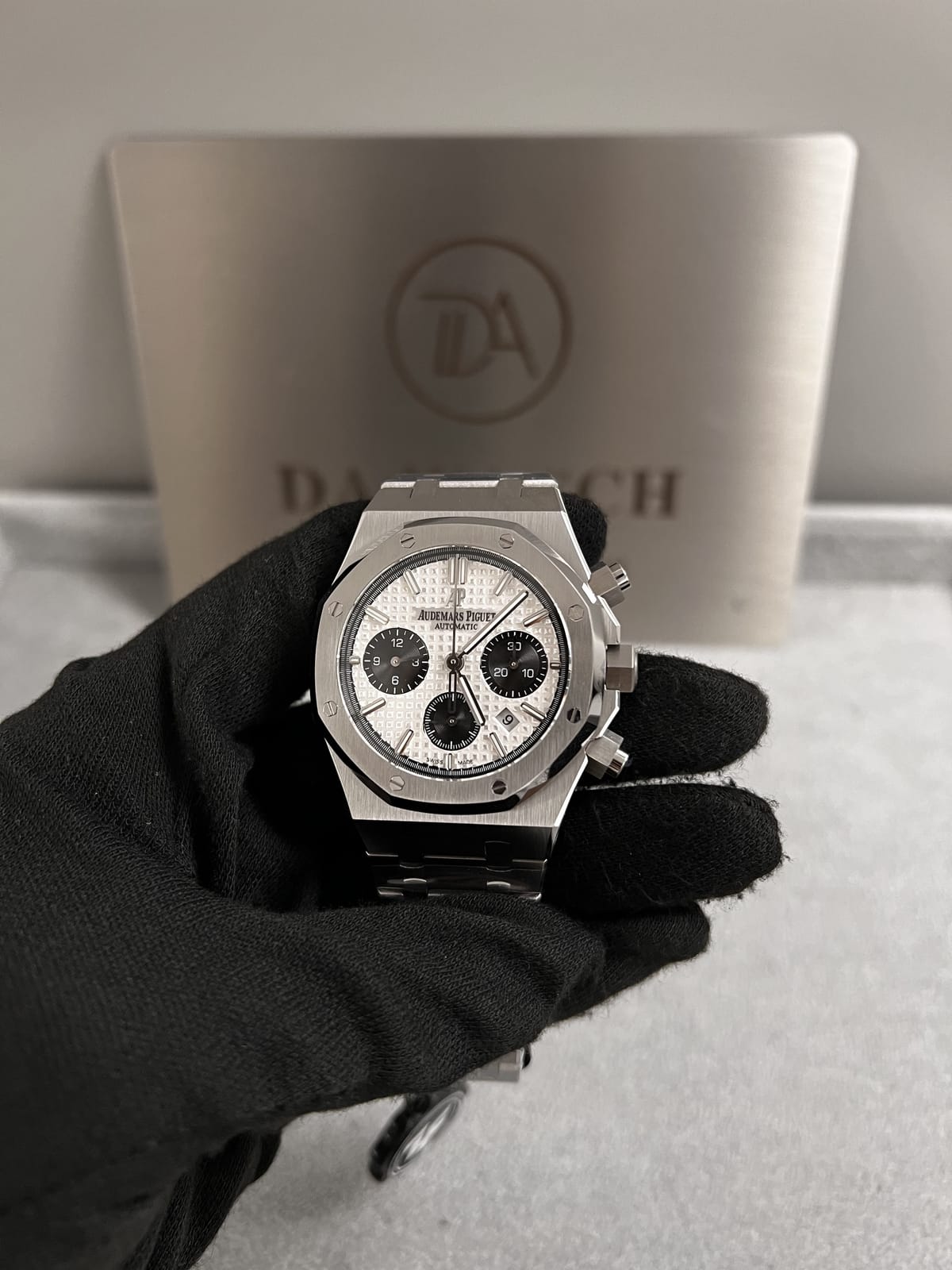 오데마피게 로얄오크 26331 팬더 스틸 검판 41mm 7