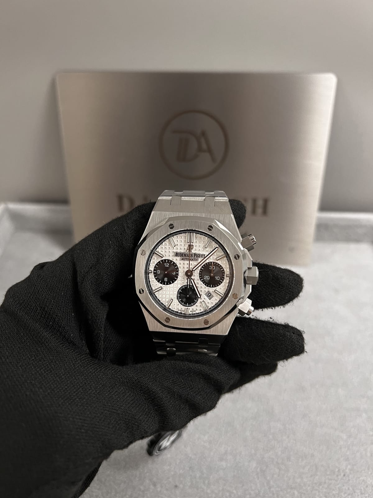 오데마피게 로얄오크 26331 팬더 스틸 검판 41mm 10
