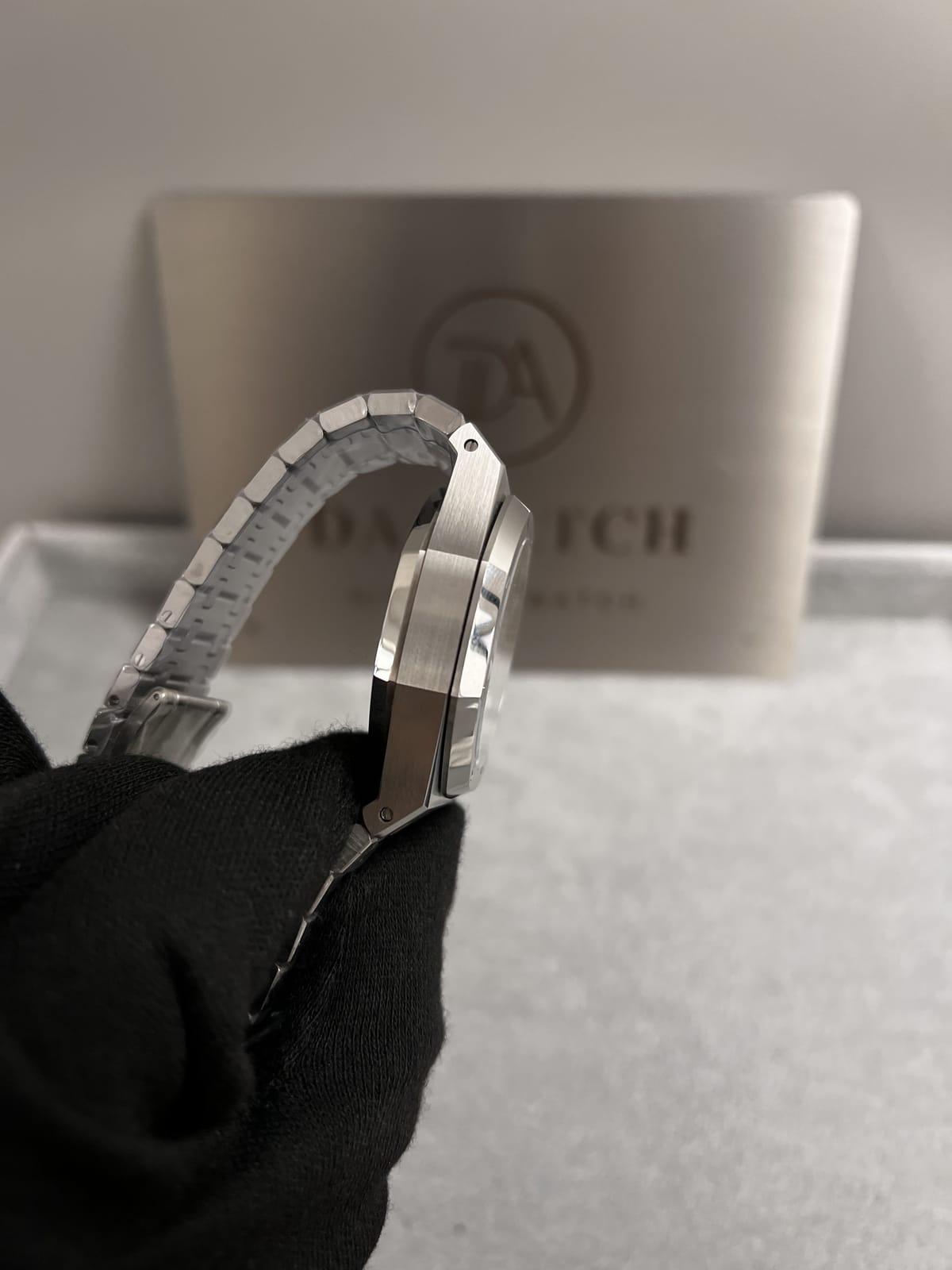 오데마피게 로얄오크 26331 팬더 스틸 검판 41mm 12