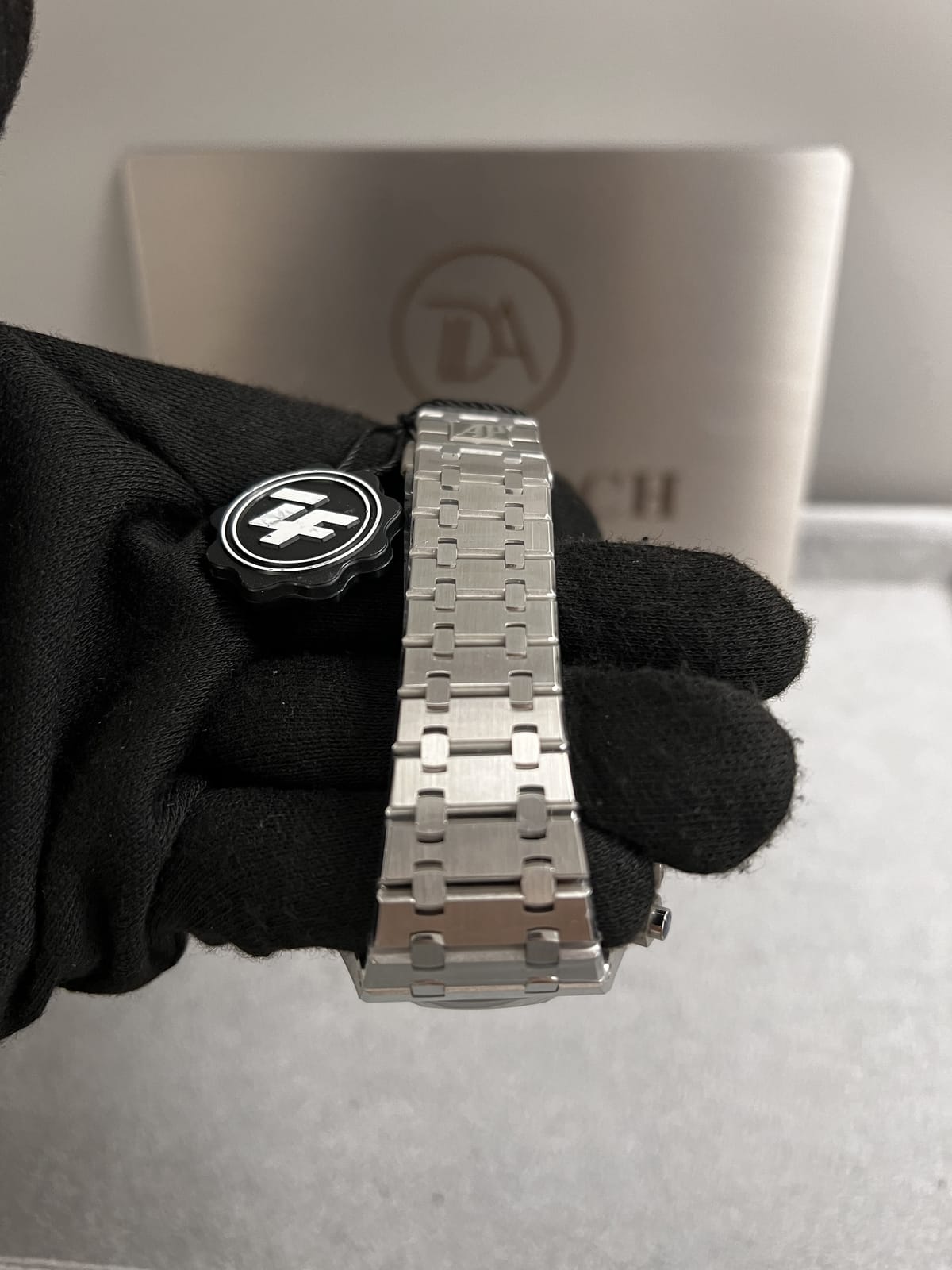 오데마피게 로얄오크 26331 팬더 스틸 검판 41mm 16